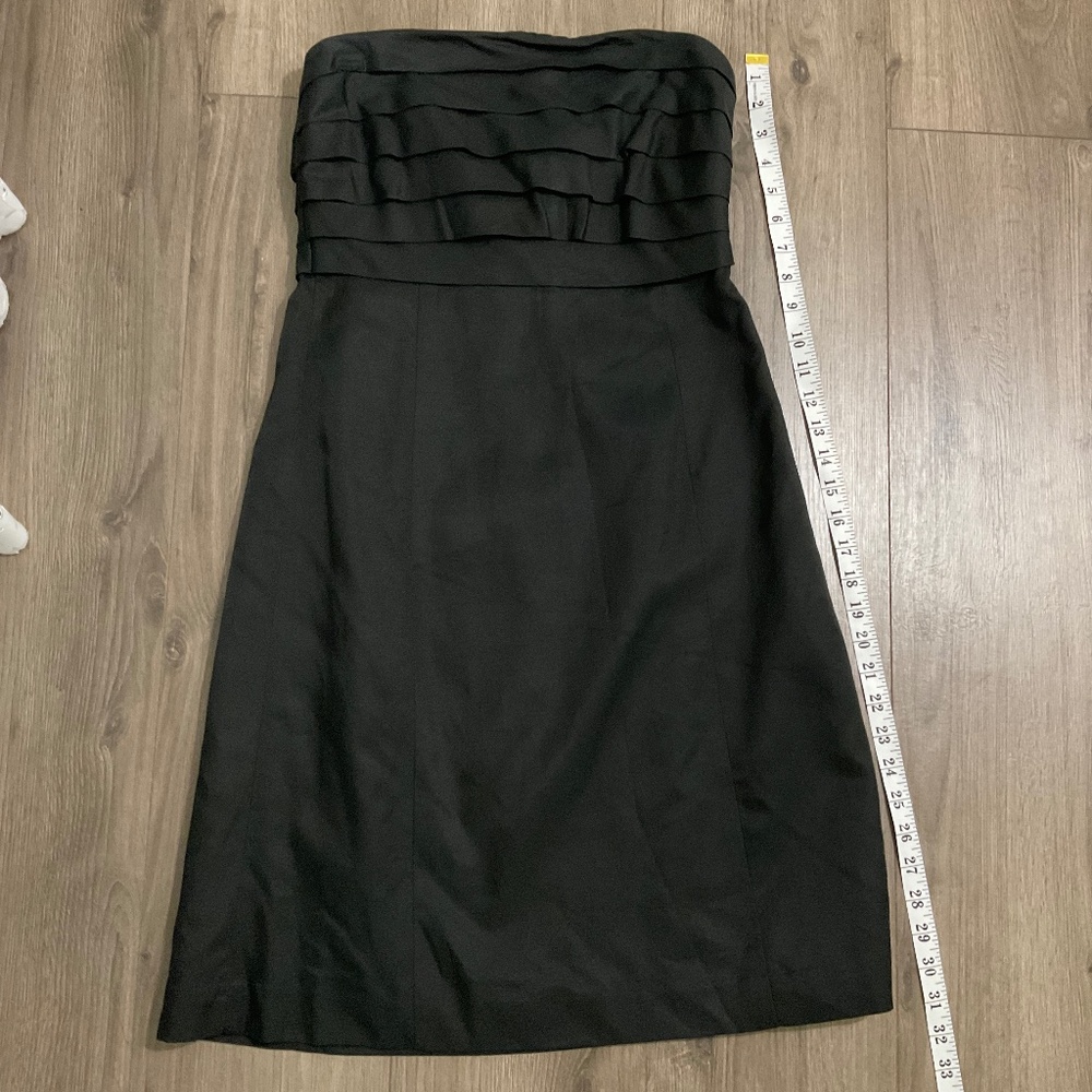 Merona Collection Strapless Black Dress Cocktail